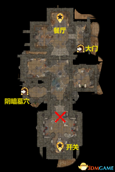 海岸废墟地图