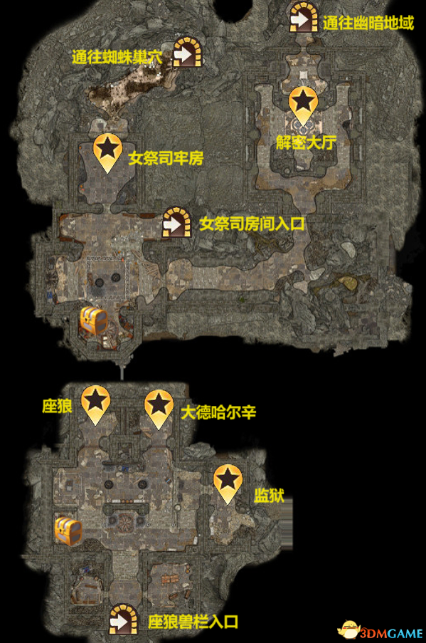 地精城堡牢房